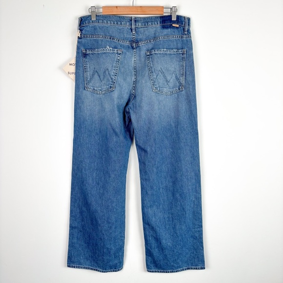 MOTHER Blue Flare & Wide Leg Jeans - Picture 5 of 11